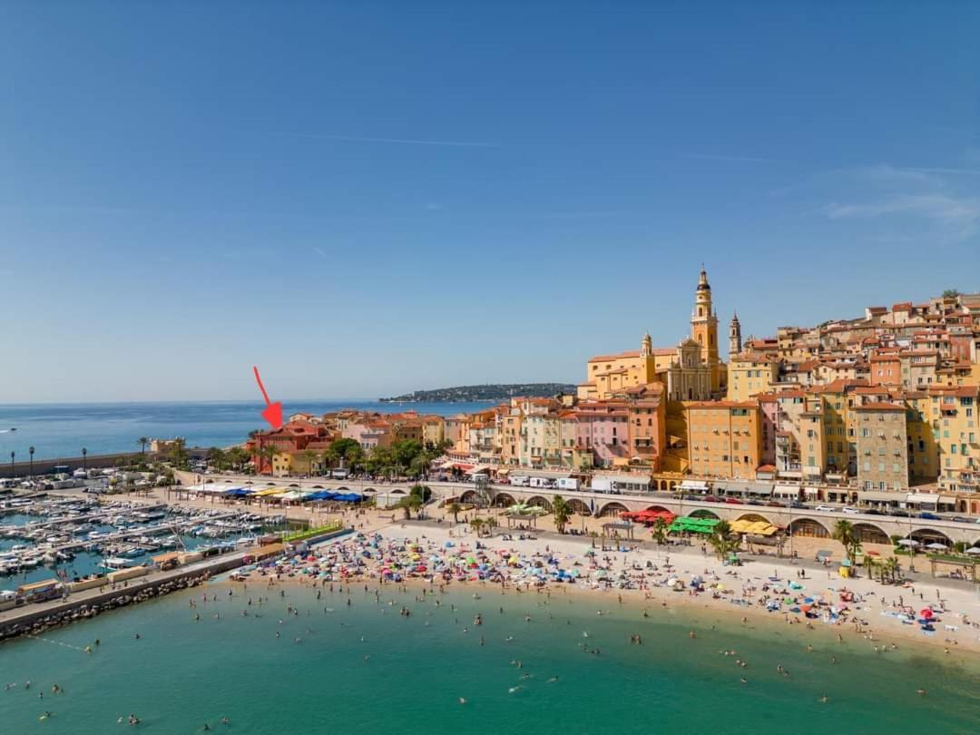 4P Vue Mer Et Montagne Menton Exterior photo